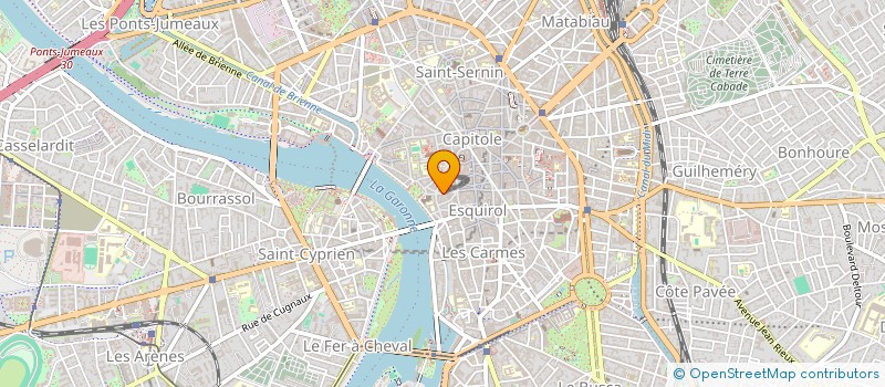 localisation de l'entreprise COMPAGNIE DU PROJET URBAIN à TOULOUSE