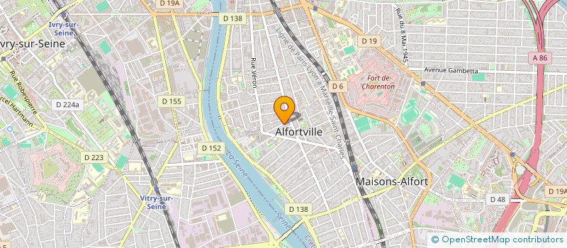 localisation de l'entreprise COMPAGNIE DU PRUNUS POURPRE à ALFORTVILLE