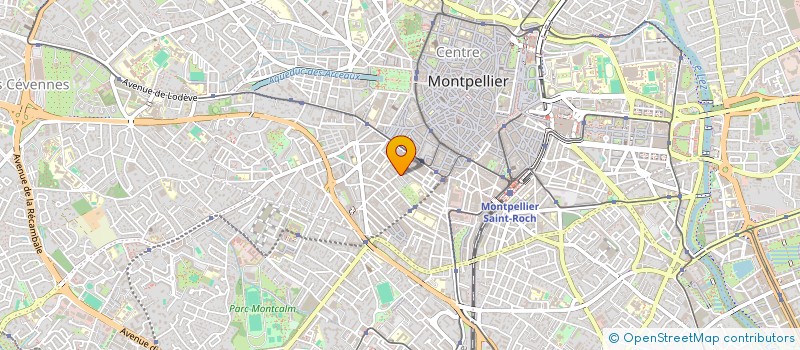 localisation de l'entreprise COMPAGNIE DU RESSORT  MONTPELLIER