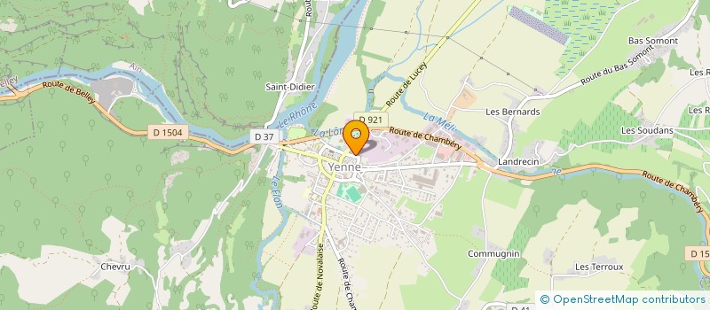 localisation de l'entreprise COMPAGNIE DU SARTO  YENNE