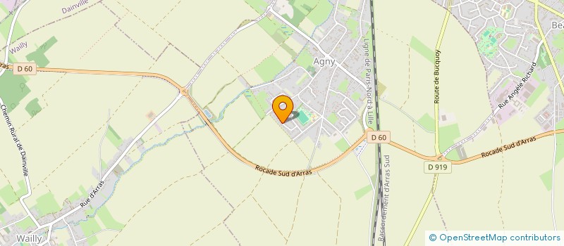 localisation de l'entreprise COMPAGNIE DU SEMOIR  AGNY