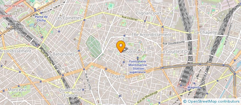 localisation de l'entreprise COMPAGNIE DU STERNE  PARIS