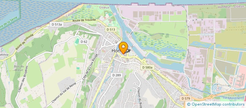 localisation de l'entreprise COMPAGNIE DU TERROIR  HONFLEUR