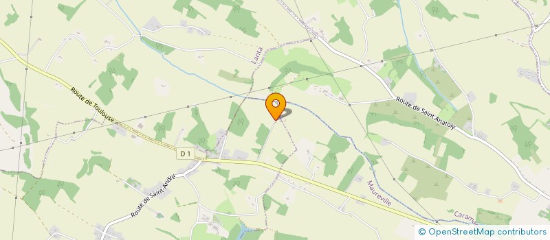 localisation de l'entreprise COMPAGNIE DU THEATRE VIVANT  AURIN