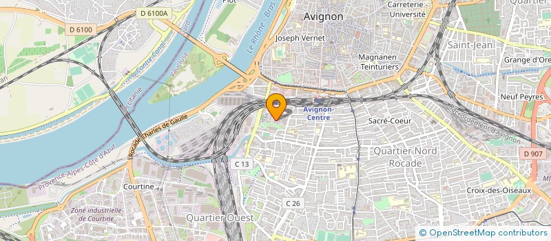 localisation de l'entreprise COMPAGNIE DU THEATROPHONE  AVIGNON