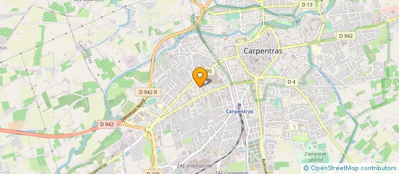 localisation de l'entreprise COMPAGNIE DU TRIPORTEUR à CARPENTRAS