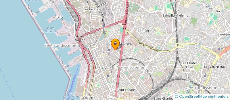 localisation de l'entreprise COMPAGNIE DUANAMA à MARSEILLE