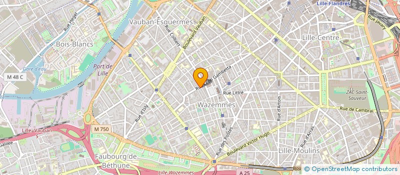 localisation de l'entreprise COMPAGNIE DUELLES à LILLE