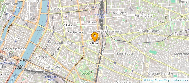 localisation de l'entreprise COMPAGNIE EAUX FORTES  LYON 3EME