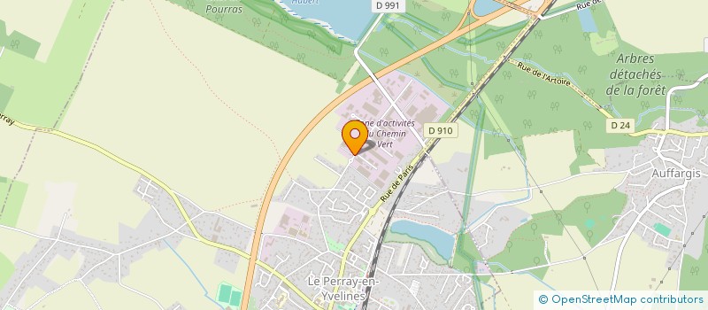 localisation de l'entreprise COMPAGNIE ECONOMIQUE GENERALE  LE PERRAY-EN-YVELINES