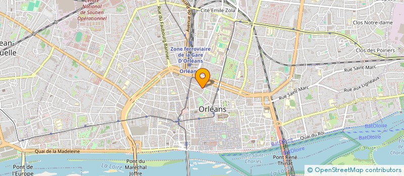 localisation de l'entreprise COMPAGNIE EDRAFORM à ORLEANS
