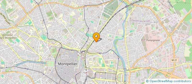 localisation de l'entreprise COMPAGNIE EIGHT O'CLOCK à MONTPELLIER