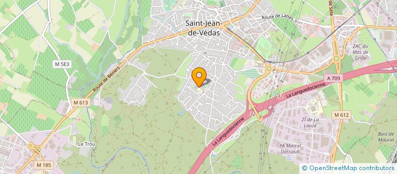 localisation de l'entreprise COMPAGNIE EL BAAL à SAINT-JEAN-DE-VEDAS
