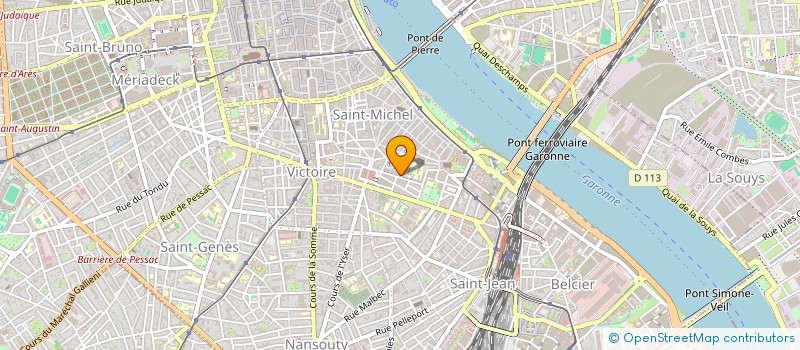 localisation de l'entreprise COMPAGNIE EN PAVES  BORDEAUX