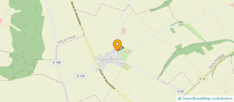 localisation de l'entreprise COMPAGNIE EREME  LA FALOISE