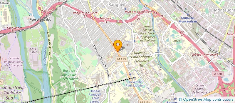 localisation de l'entreprise COMPAGNIE EST SANS CIEL  TOULOUSE