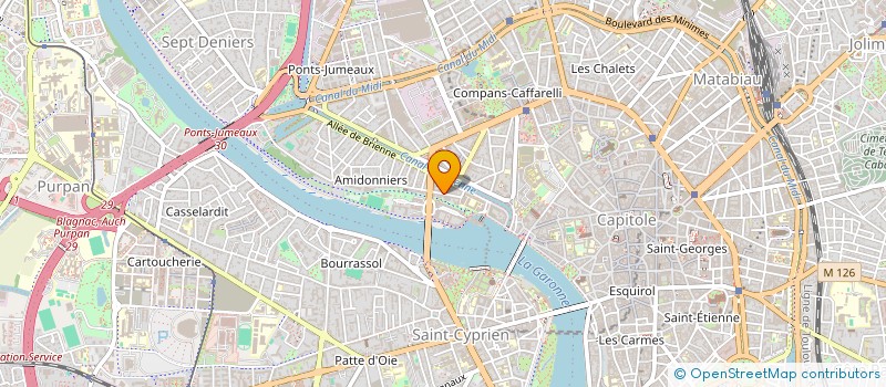 localisation de l'entreprise COMPAGNIE ETATS D AMES à TOULOUSE