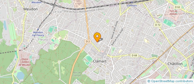 localisation de l'entreprise COMPAGNIE ETATS SOEURS à CLAMART