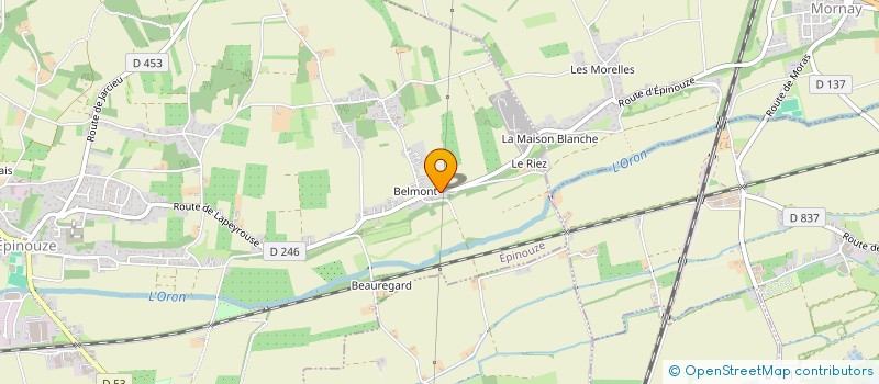 localisation de l'entreprise COMPAGNIE ETC  EPINOUZE