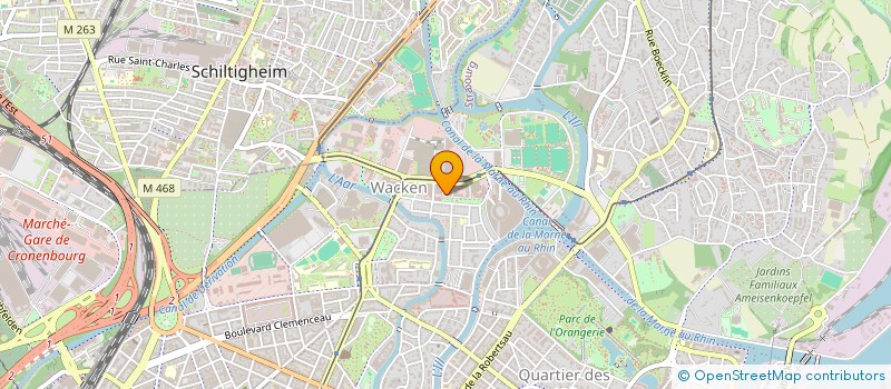 localisation de l'entreprise COMPAGNIE ETOILE DU SOIR  STRASBOURG