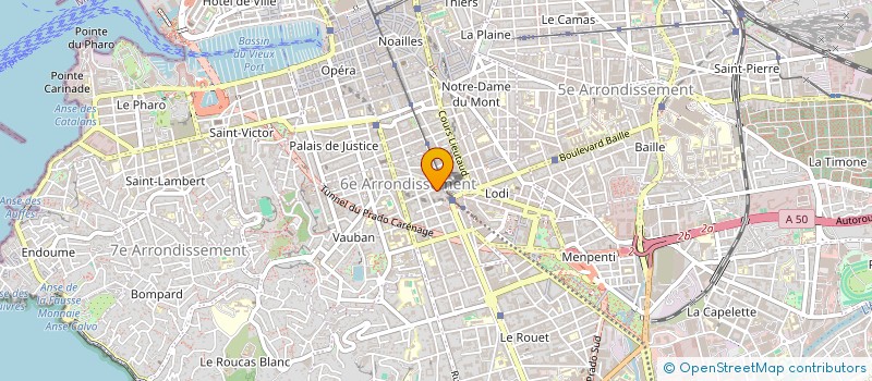 localisation de l'entreprise COMPAGNIE ETRANGE EPHEMERE  MARSEILLE