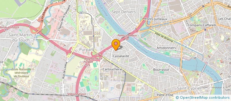 localisation de l'entreprise COMPAGNIE EUGENE à TOULOUSE