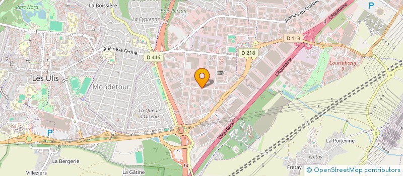localisation de l'entreprise COMPAGNIE EUROP INSTALLAT MAINT TECHNIQU à LES ULIS