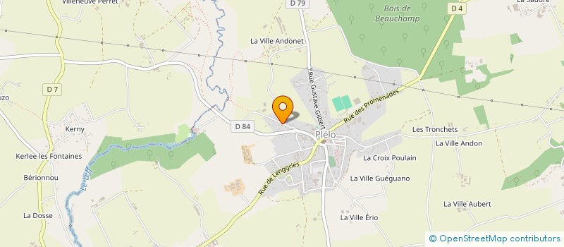 localisation de l'entreprise COMPAGNIE EUROPE ENSEIGNES à PLELO