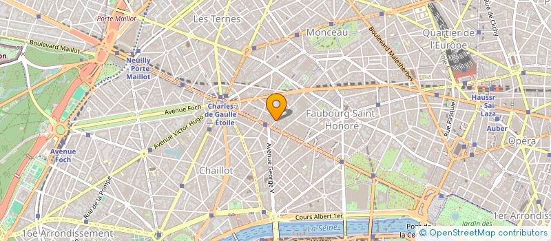 localisation de l'entreprise COMPAGNIE EUROPEENNE D'AUTOMOBILES à PARIS