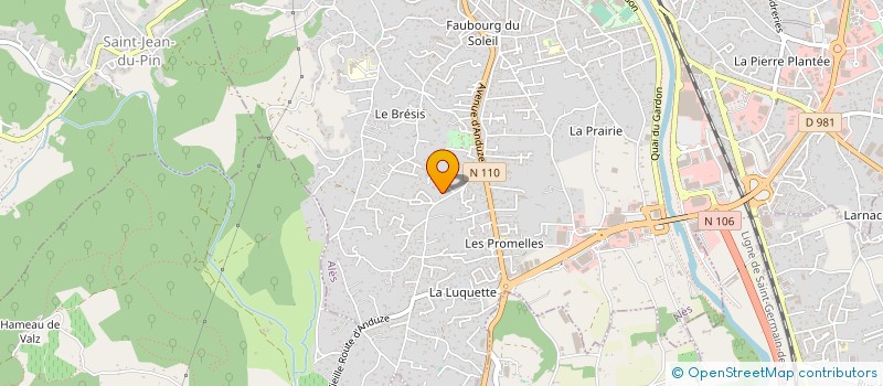 localisation de l'entreprise COMPAGNIE EUROPEENNE D'INVESTISSEMENT à ALES