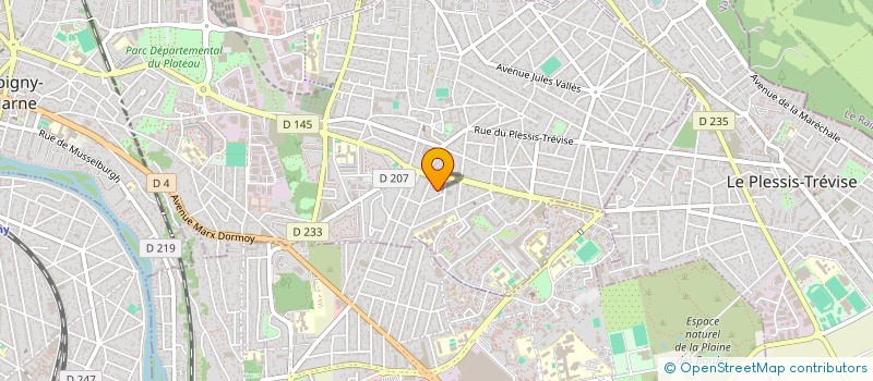 localisation de l'entreprise COMPAGNIE EUROPEENNE D'INVESTISSEMENTS à CHAMPIGNY-SUR-MARNE