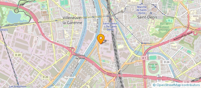 localisation de l'entreprise COMPAGNIE EUROPEENNE DE BIJOUTERIE à SAINT-DENIS