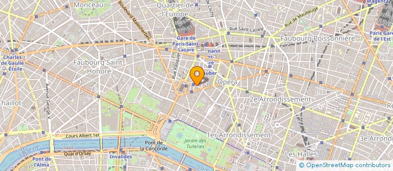 localisation de l'entreprise COMPAGNIE EUROPEENNE DE COMMERCE  PARIS