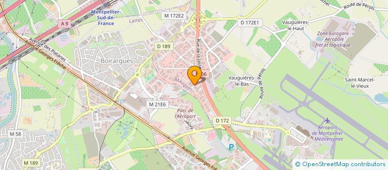 localisation de l'entreprise COMPAGNIE EUROPEENNE DE COMMUNICATION à MAUGUIO