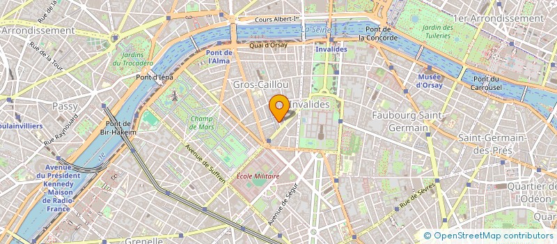 localisation de l'entreprise COMPAGNIE EUROPEENNE DE FORMATION ET CONSEIL  PARIS