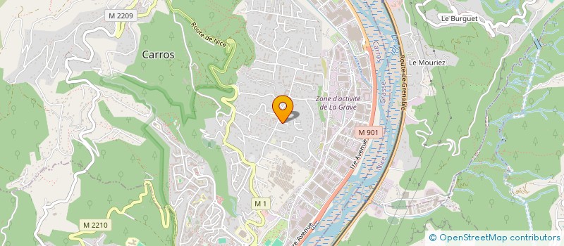 localisation de l'entreprise COMPAGNIE EUROPEENNE DE FROID à CARROS