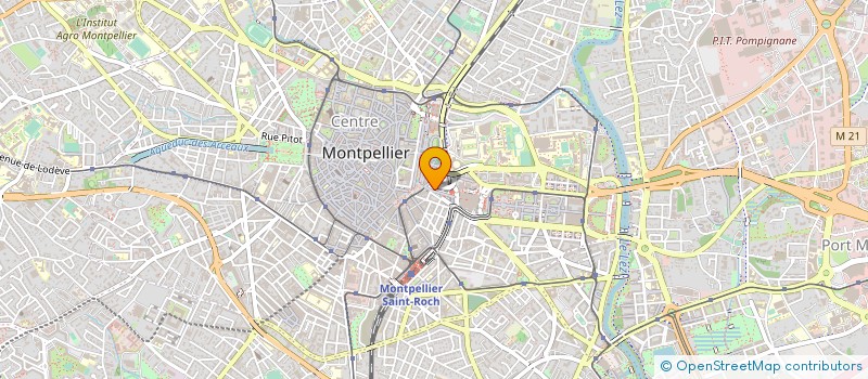 localisation de l'entreprise COMPAGNIE EUROPEENNE DE LOISIRS à MONTPELLIER