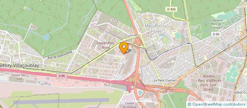 localisation de l'entreprise COMPAGNIE EUROPEENNE DE NEGOCE INTERNATIONAL - CENI à CHATILLON