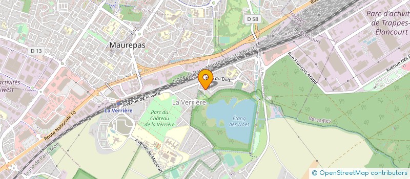 localisation de l'entreprise COMPAGNIE EUROPEENNE DE PIECES AUTO  LA VERRIERE