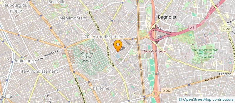 localisation de l'entreprise COMPAGNIE EUROPEENNE DE SERVICES à PARIS