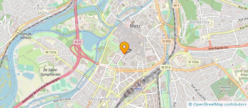 localisation de l'entreprise COMPAGNIE EUROPEENNE DES CONNAISSANCES à METZ