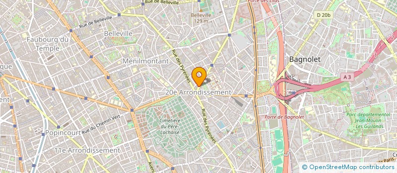 localisation de l'entreprise COMPAGNIE EUROPEENNE DISTRIBUTION  PARIS