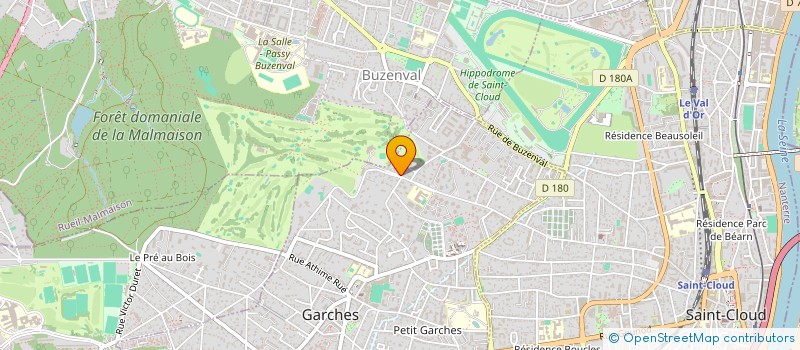 localisation de l'entreprise COMPAGNIE EUROPEENNE DU TAPIS à GARCHES