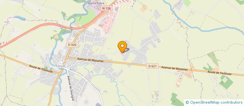 localisation de l'entreprise COMPAGNIE EUROPEENNE MOHAIR ET CACHEMIRE  SOUAL