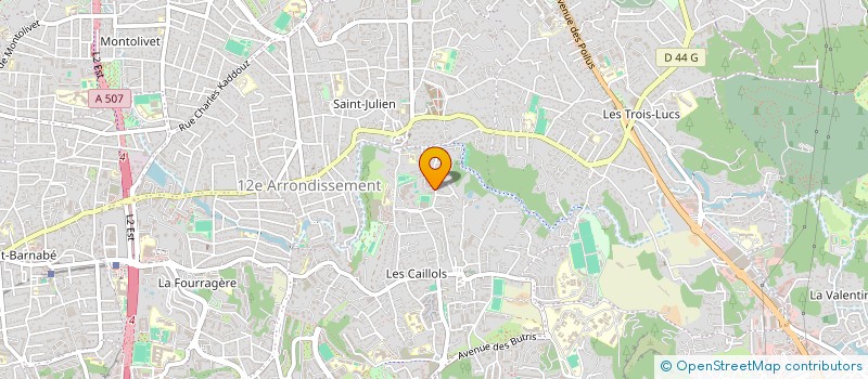 localisation de l'entreprise COMPAGNIE EURYECE  MARSEILLE