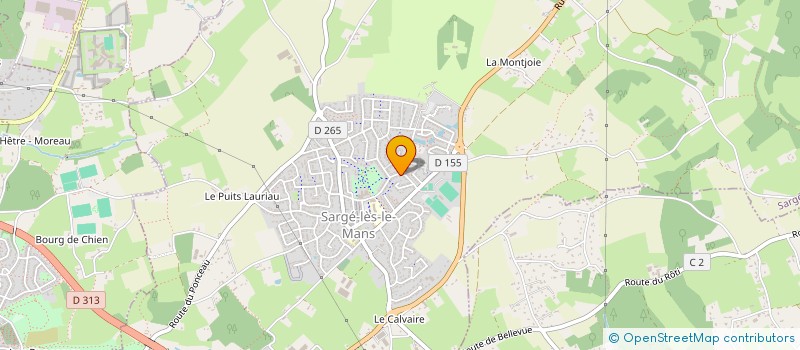 localisation de l'entreprise COMPAGNIE EXODUS à SARGE-LES-LE-MANS