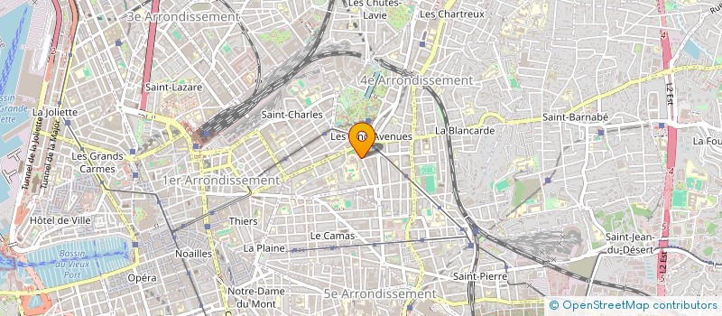 localisation de l'entreprise COMPAGNIE F à MARSEILLE