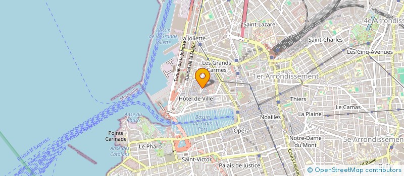 localisation de l'entreprise COMPAGNIE FABULA à MARSEILLE 2EME