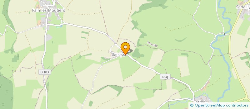 localisation de l'entreprise COMPAGNIE FANTOME  FAIN-LES-MOUTIERS