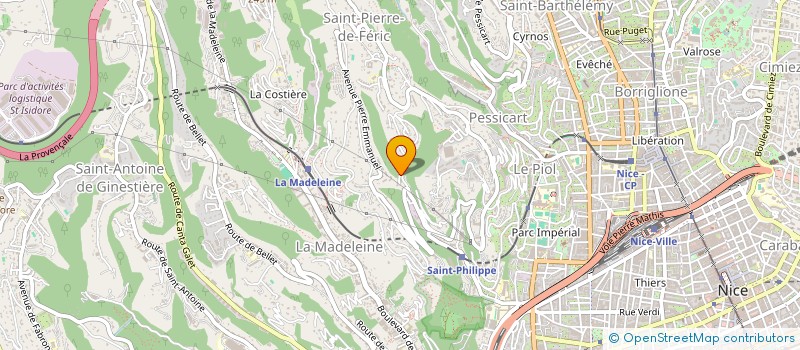 localisation de l'entreprise COMPAGNIE FEE DES REVES PRODUCTIONS  NICE